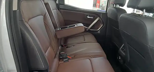 Mahindra Scorpio N brown leather Seats